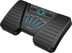 lot 8224 image: Wireless Page Turner Pedal, Portable Bluetooth Foot Pedal