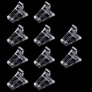 lot 8225 image: 10Pcs Nail Tips Clip for Polygel Forms, Finger Nail Extension