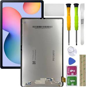 lot 8265 image: $49 Samsung Galaxy Tab S6 Lite LCD Digitizer Screen 10.4 Black