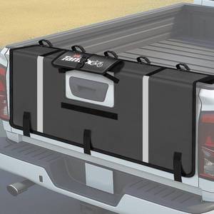 lot 8277 image: $50 HeavyDuty Pickup Tailgate Pad, Fits 5 Bikes, Easy Install