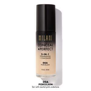 lot 8310 image: $14 Milani Conceal  Perfect 2-in-1 Foundation  Concealer, Porcelain