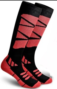 lot 8407 image: IRAMY Merino Thermal Knee High Warm Socks Men Women