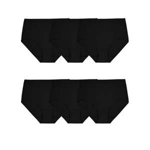 lot 8418 image: Fruit of the Loom Womens Cotton Brief Underwear, 6-Pack