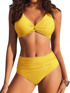 lot 8441 image: AIMAGE High Waisted Bikini Tummy Control Swim Suit&nbsp