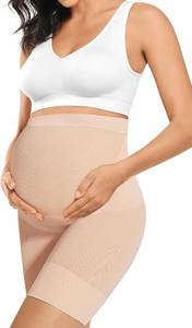 lot 8446 image: Baby Bump Premium Maternity Shapewear, High Waisted Mid-Thigh