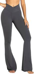 lot 8451 image: Sunzel Flare Leggings, High-Waisted Yoga Pants with Tummy Control