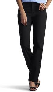 lot 8493 image: Gilipur Womens Relaxed Fit All Cotton Straight Leg Jean