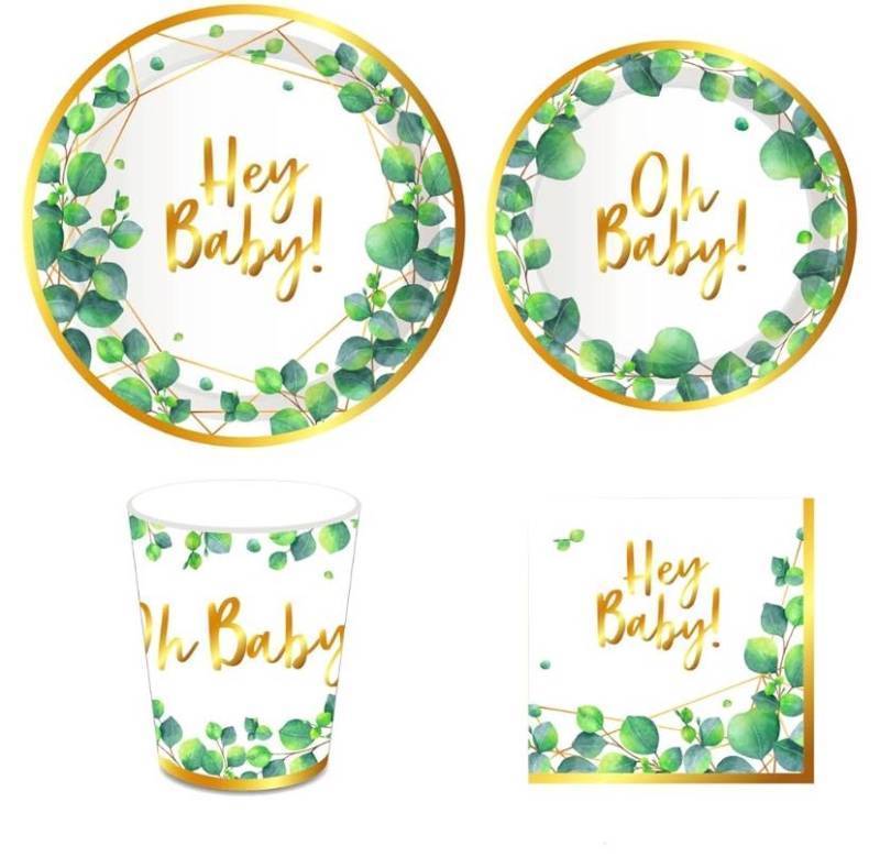 lot 53 image: Wild Animals Party Decorations - Supplies Include Plates, Cups, Napkins (16 Guests)