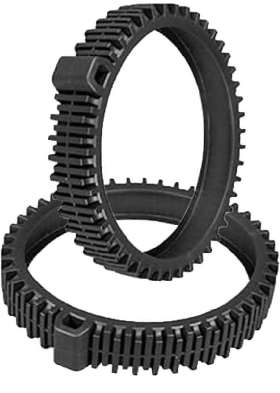 lot 66261 image: ATIE Pool Cleaner Tire Kit with Large Hump Replacement Compatible with Pentair Kreepy Krauly RebelWarrior Pool Cleaner V2 Tire Kit 360482 and Tire Kit 360287 (2 Pack)