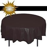 lot 76 image: Premium Round Black table cover