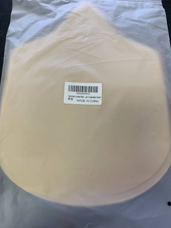 lot 86 image: PAZ WEAN Lumber Back Board After Lipo Post Surgery Liposuction Foam Boards for Lipo Recovery BBL Backboard Lipo Back Compression Board