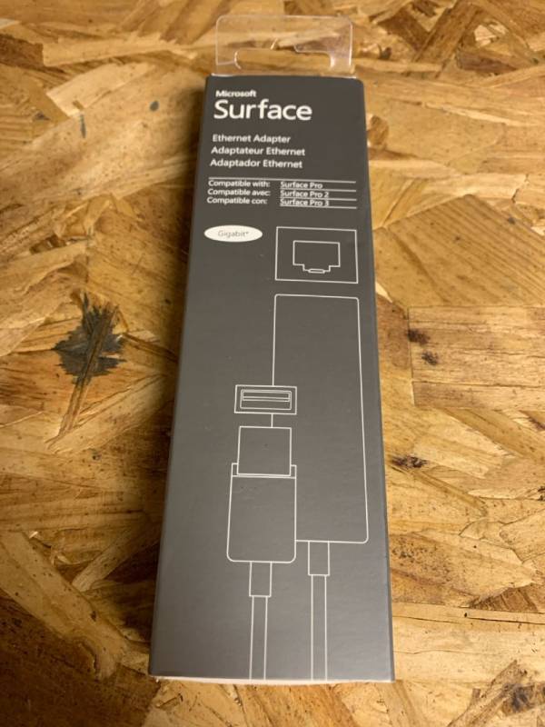 lot 992 image: Microsoft Surface Ethernet Adapter - Usb 3.0 - 1 Port(S) - 1 X Network (RJ-45) - Twisted Pair