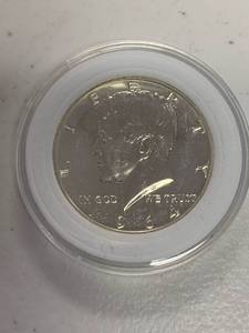 lot 312 image: 1964 Kennedy half dollar coin 90% silver