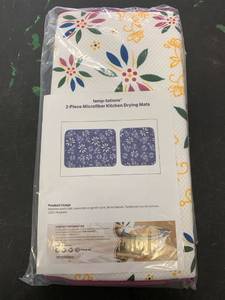 lot 364 image: Temp-tations 2 piece microfiber drying mats