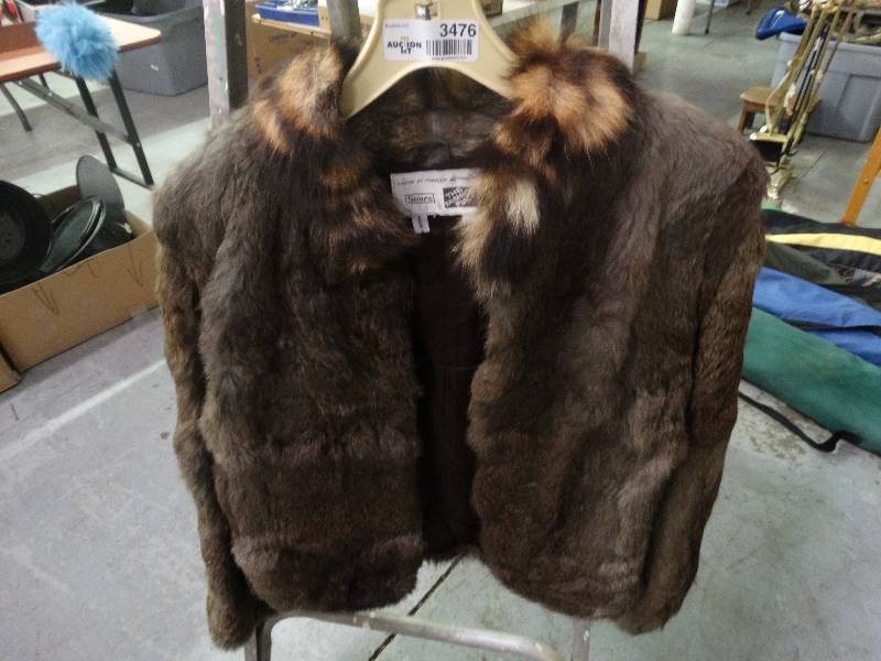 lot 3476 image: 2 rabbit fur coats