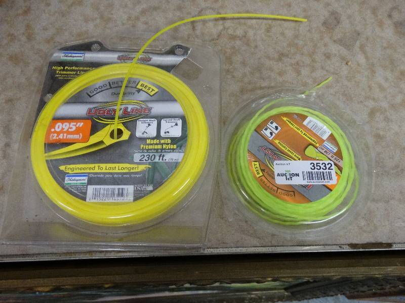 lot 3532 image: 2 Packages of Trimmer Line