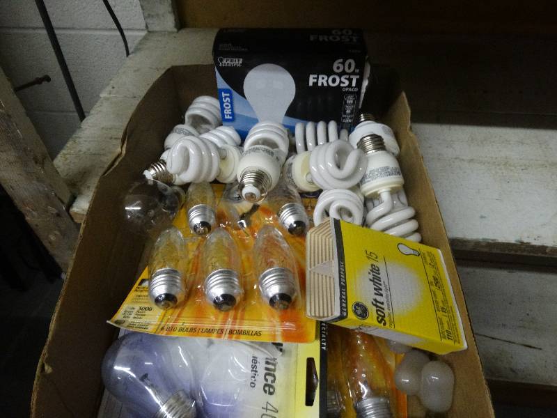 lot 3574 image: Lot of Various Light Bulbs.