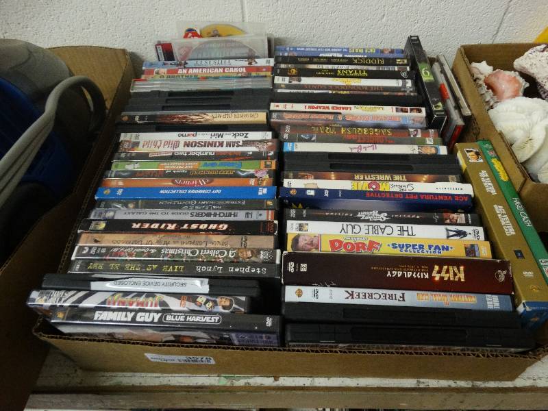 lot 3578 image: 65 DVDs