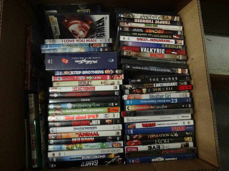 lot 3581 image: 52 DVDs.