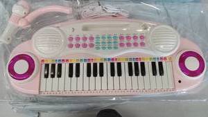 lot 4103 image: Music Electronic Keyboard Piano 37 Keys with 20 Classic Childrens Songs