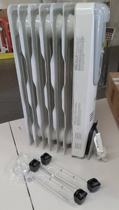 lot 4107 image: Costway Oil Filled Radiator Heater ES10049