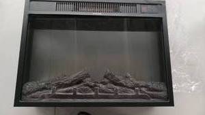 lot 4141 image: Tangkula 23-inch Electric Fireplace Insert 5000 BTU with Remote Control