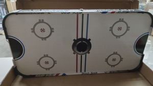 lot 4149 image: Snap Shot Air Hockey Table with Electronic Scoring and Fan Motor
