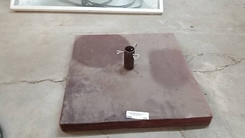 lot 70 image: Patio Umbrella or Flag Base