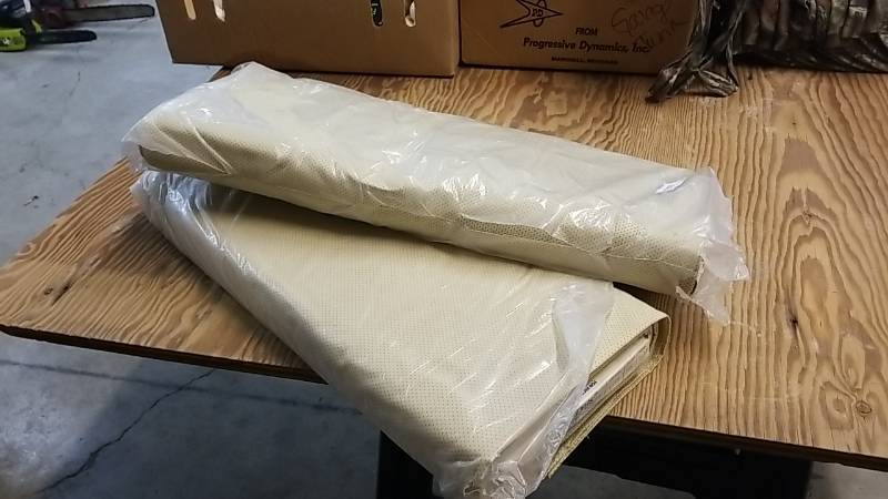 lot 83 image: 2 Appeared To Be Unused Fabric Bolts- 27 Yards Per-  Micro Dots