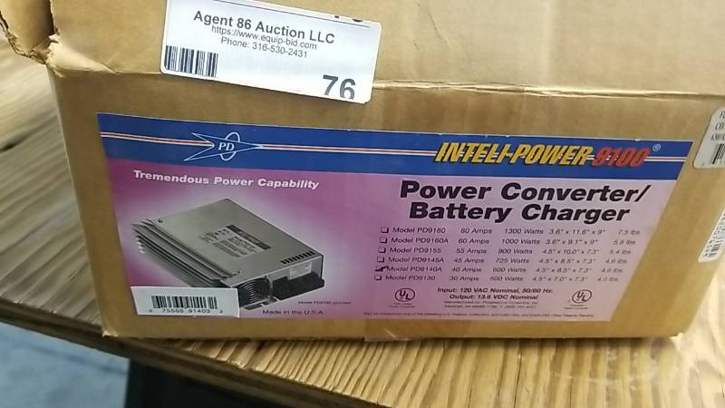 lot 76 image: Power ConvertorBattery Charger