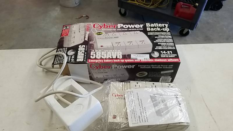 lot 162 image: Cyber Power Battery Backup