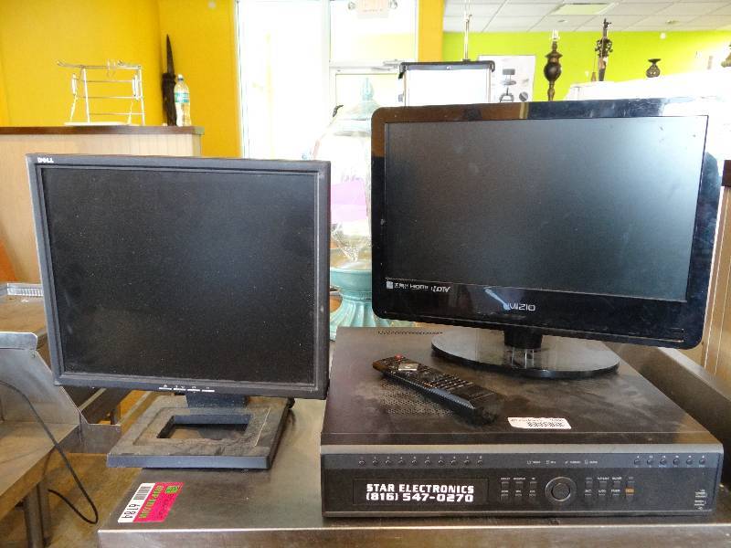 lot 6204 image: Digital Video Recorder With Dell and Vizio