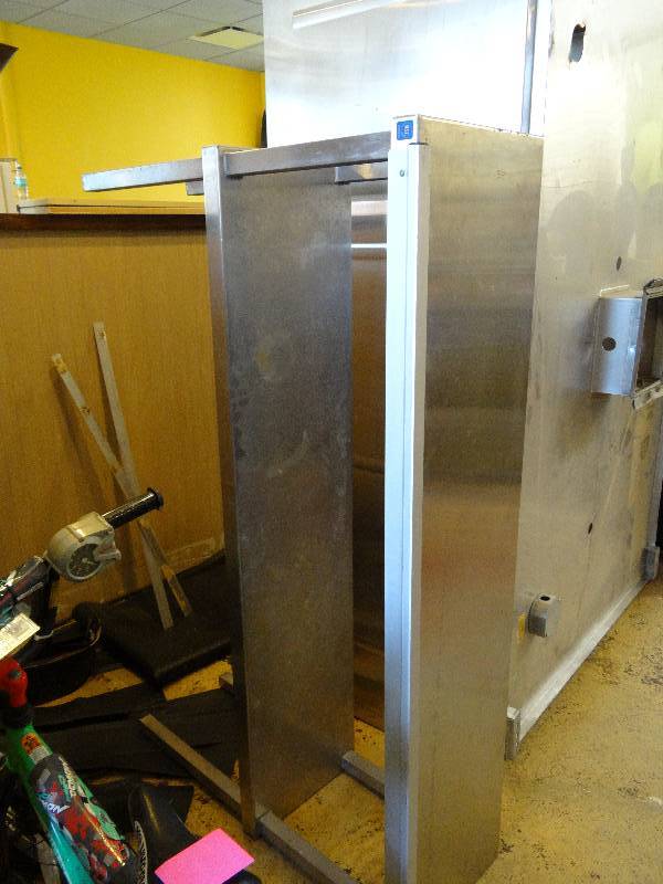 lot 6217 image: Stainless 2 Tier Shelf