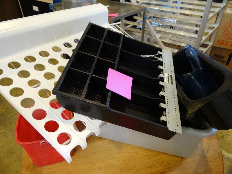 lot 6219 image: Misc. Lot of Utensils and Cash Drawer