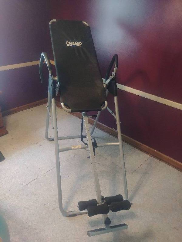 Body Champ Inversion Table Rush South Kansas City Estate