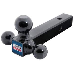 lot 2493 image: TowSmart Automotive Hitch Towing Trailer Hitch Tri-Ball Mount for 1-78 2 and 2-516 Balls Rated up to 10 000 lbs