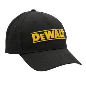 lot 2496 image: Mens 1-Size Black Polyester Mojave CoolPro Hat with Water Repelling Finish