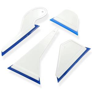 lot 4221 image: NBTOOL 4 in 1 Window Tint Tools Handle Squeegee with Blue PU Bevel Blade,Side Swipe Wiper Window Tint Squeegee Vinyl Squeegee Tinting Tools for Car Window Glass Film