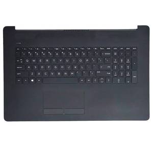 lot 6371 image: Jxjslp Replacement Upper Case Palmrest for HP 17-by 17-CA 17T-by 17Z-CA Series Laptop Top Cover Keyboard Assembly with Non-PTP Function Touchpad L22751-001 L48409-001 Jet Black