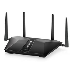 lot 6444 image: NETGEAR Nighthawk 6-Stream Dual-Band WiFi 6 Router (RAX54S) �� Security Features, AX5400 Wireless Speed, Up to 5.4 Gbps, Covers up to 2,500 sq. ft., 25 Devices - 1-Year Armor Subscription Included - Retail $147.35