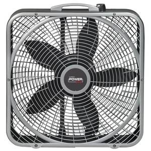 lot 11843 image: lasko 20 in. power plus box fan