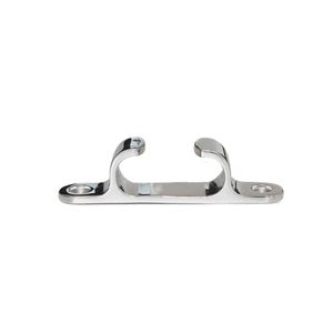 lot 12286 image: X-Haibei Marine Straight Bow Chock Cleat Line Chock Stainless Steel Made for Boat 4 inch Length Solid Finished