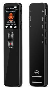 lot 6482 image: A64GB Digital Voice Recorder Voice Activated Recorder with Playback,3072KBPSHD Noise Reduction and Password Protection for Lectures, Meetings, Classes 2023 Black