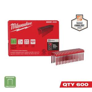 lot 7555 image: Milwaukee Tool 1 Insulated Cable Staples
