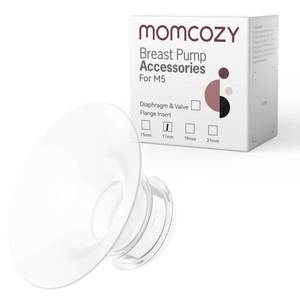 lot 8438 image: Momcozy Flange Insert 17mm Compatible with Momcozy M5. Original M5 Breast Pump Replacement Accessories, 1PC (17mm)