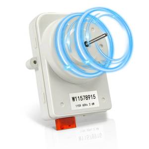 lot 10259 image: W11578915 W10522629 Refrigerator Condenser Fan Motor Compatible with Whirlpool Kenmore KitchenAid Maytag Amana Refrigerators, Condenser Fan Replacement 2188875 AP7185528 W10854034, 115V, 60Hz, 2.6W