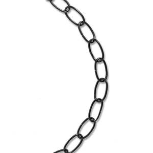 lot 10263 image: Koch A19211 Trade Size #10 by 10-Feet, Decorator Chain, Flower Pots, Hanging Chain, Black, up to 45 lbs. Working Load Limit