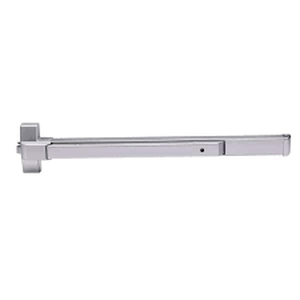 lot 11838 image: Global Door Controls EDTBAR Series Stainless Steel Grade 1 Commercial 36 in. Fire Rated Rim Touch Bar Exit Device