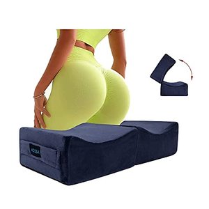 lot 2988 image: AOSSA BBL Pillow Brazilian Butt Lift Pillow After Surgery Seat Cushion Butt Pillow for Sitting Driving Post Recovery Booty Pillows Chair Butt Lift Buttocks Foam Cushion (Blue)