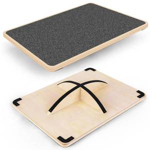 lot 2994 image: 360 Degree Balance Board Professional Wobble Board for Adults Anti-Slip 350LBS Balance Boards for Physical Therapy Standing Desk Core Strength Wooden Balance Board Rocker Board